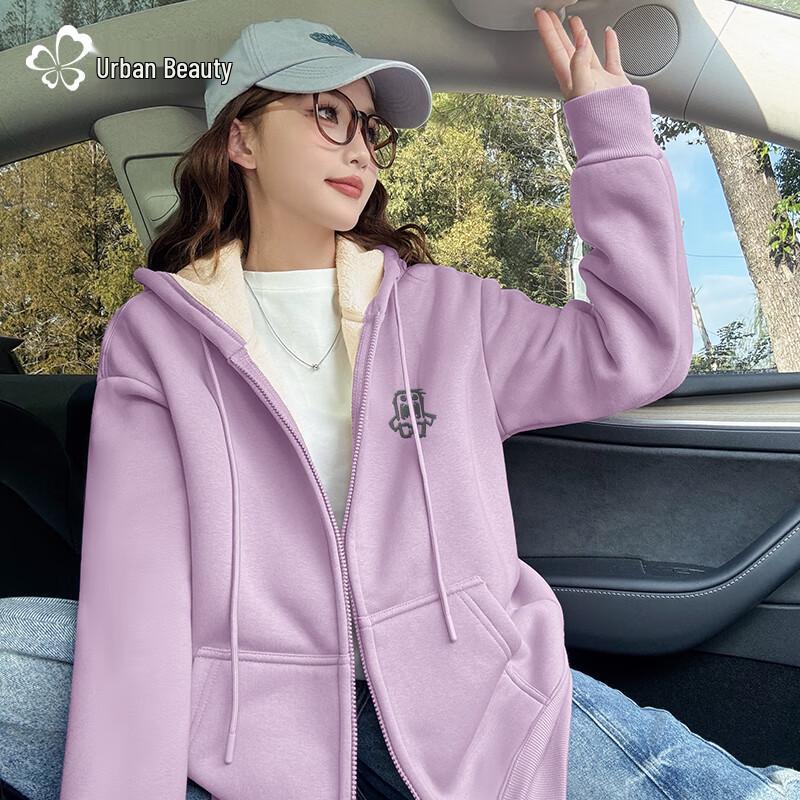 Женская толстовка с капюшоном из утолщенного флиса на подкладке из овечьей шерсти L
Женская толстовка с капюшоном из утолщенного флиса на подкладке из овечьей шерсти L