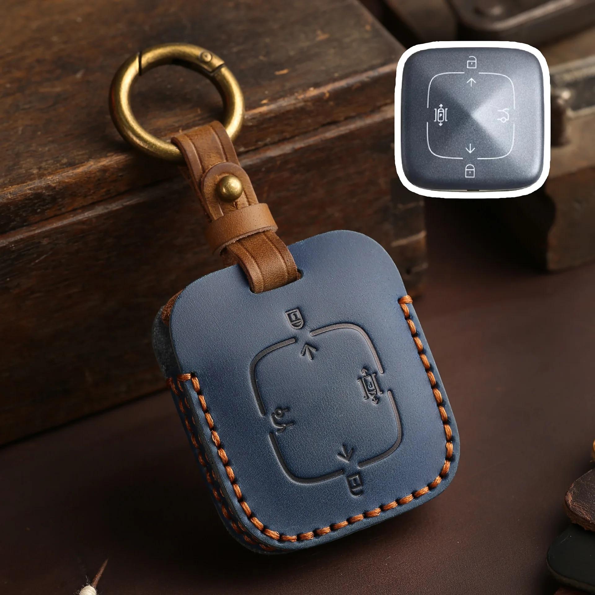 Чехол для автомобильных ключей HALLMO из натуральной кожи для Zeekr 001/009 4-Buttons 001 синий
Чехол для автомобильных ключей HALLMO из натуральной кожи для Zeekr 001/009 4-Buttons 001 синий