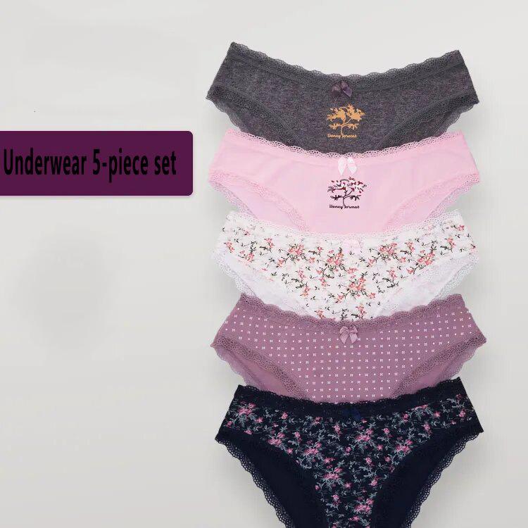 European & American Style Women s Multi-Size Pure Cotton Print Triangle Panties – Quick-Dry, Smooth, Comfortable Pack XL
European & American Style Women s Multi-Size Pure Cotton Print Triangle Panties – Quick-Dry, Smooth, Comfortable Pack XL