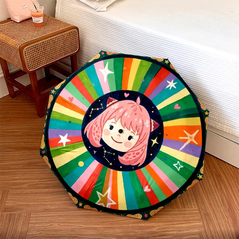 1PC Automatic Folding Umbrella Anya Forger Pattern 8 Ribs Portable Foldable Travel Umbrella Christmas Birthday Gift
1PC Automatic Folding Umbrella Anya Forger Pattern 8 Ribs Portable Foldable Travel Umbrella Christmas Birthday Gift