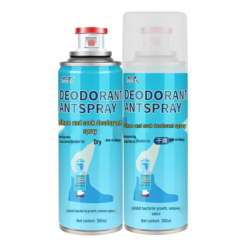 Дезодорирующий спрей для обуви и носков Douldeao с антибактериальным эффектом от запаха ног
Дезодорирующий спрей для обуви и носков Douldeao с антибактериальным эффектом от запаха ног