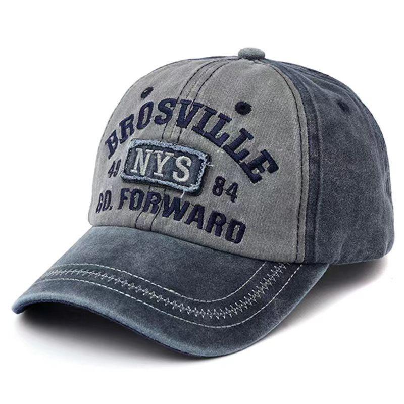 New Denim Cap for Men Washed and Aged Embroidered Duck Tongue Outdoor Fashionable and Individual Baseball Cap for Men Adjustable
New Denim Cap for Men Washed and Aged Embroidered Duck Tongue Outdoor Fashionable and Individual Baseball Cap for Men Adjustable
