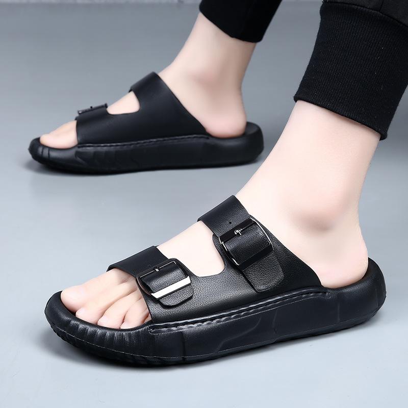 First layer cowhide slippers men s summer European and American outdoor wear casual beach trendy shoes boys indoor non-slip high-end sandals 38
First layer cowhide slippers men s summer European and American outdoor wear casual beach trendy shoes boys indoor non-slip high-end sandals 38