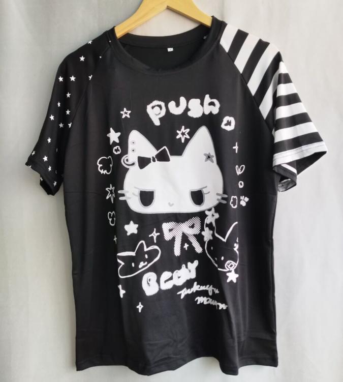 Оверсайз Топы Японские Футболки Женская Одежда Летние Camisetas Повседневная Мода Y2k Футболки Милый Аниме Принт Повседневные Футболки S чёрный
Оверсайз Топы Японские Футболки Женская Одежда Летние Camisetas Повседневная Мода Y2k Футболки Милый Аниме Принт Повседневные Футболки S чёрный