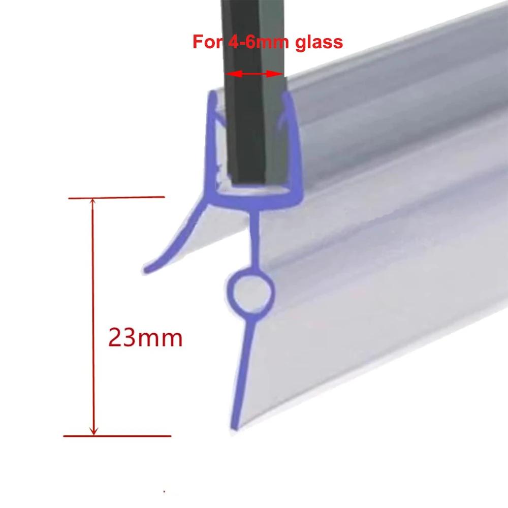 Shower Screen Door Seal Strip PVC Frameless Shower Door Bottom Seal with Drip Stripping Seal Sweep Water Blocking Strips 1pc 50cm
Shower Screen Door Seal Strip PVC Frameless Shower Door Bottom Seal with Drip Stripping Seal Sweep Water Blocking Strips 1pc 50cm