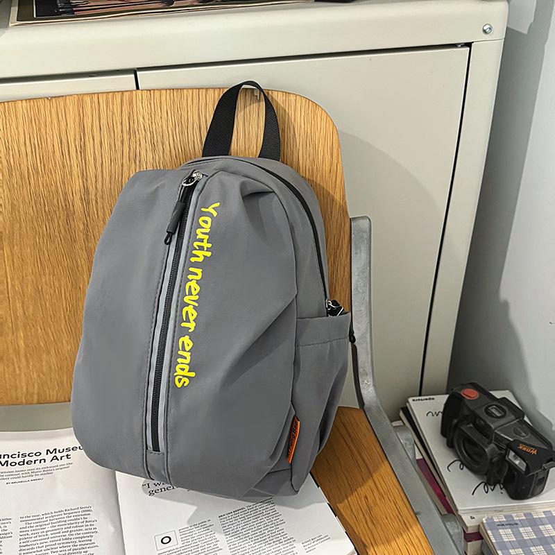 Light To Go Out And Play In Summer, Small Backpack, Female Provincial College Student, Large-Capacity Male Backpack, Trendy Brand Couple Schoolbag серый
Light To Go Out And Play In Summer, Small Backpack, Female Provincial College Student, Large-Capacity Male Backpack, Trendy Brand Couple Schoolbag серый