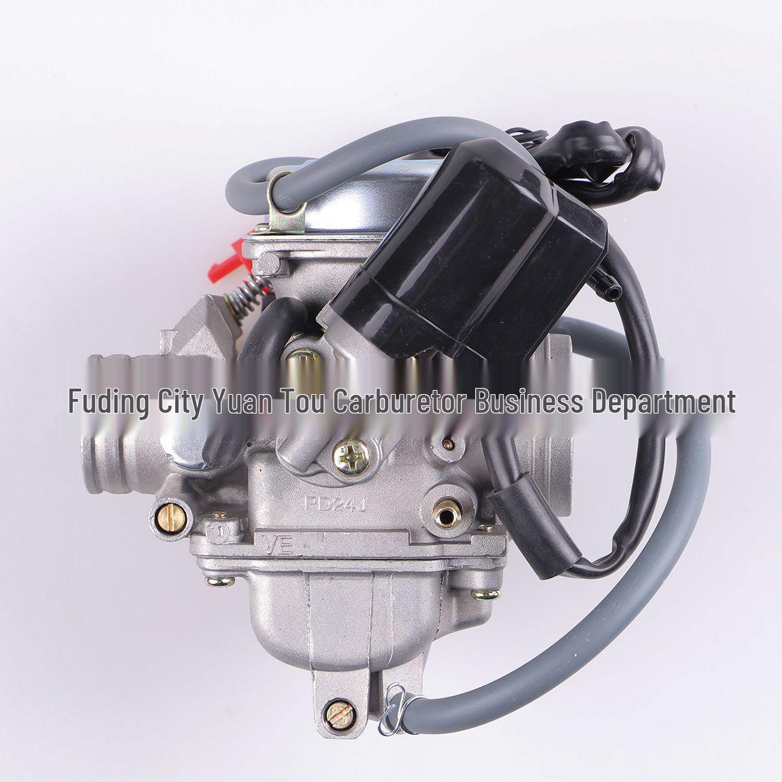 Карбюратор для скутера/мотоцикла 150cc/125cc, 24мм ATV GY6 PD24J 32/43 front/rear (mm)
Карбюратор для скутера/мотоцикла 150cc/125cc, 24мм ATV GY6 PD24J 32/43 front/rear (mm)