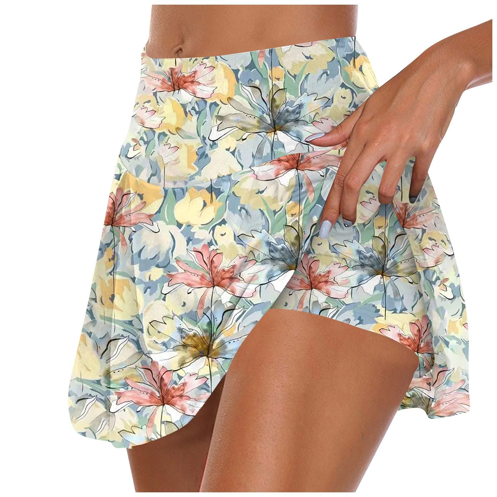 Women s Athletic Stretchy Pleated Tennis Skirts Run Yoga Inner Shorts Elastic Sports Golf Skorts XXXL жовтий
Women s Athletic Stretchy Pleated Tennis Skirts Run Yoga Inner Shorts Elastic Sports Golf Skorts XXXL жовтий