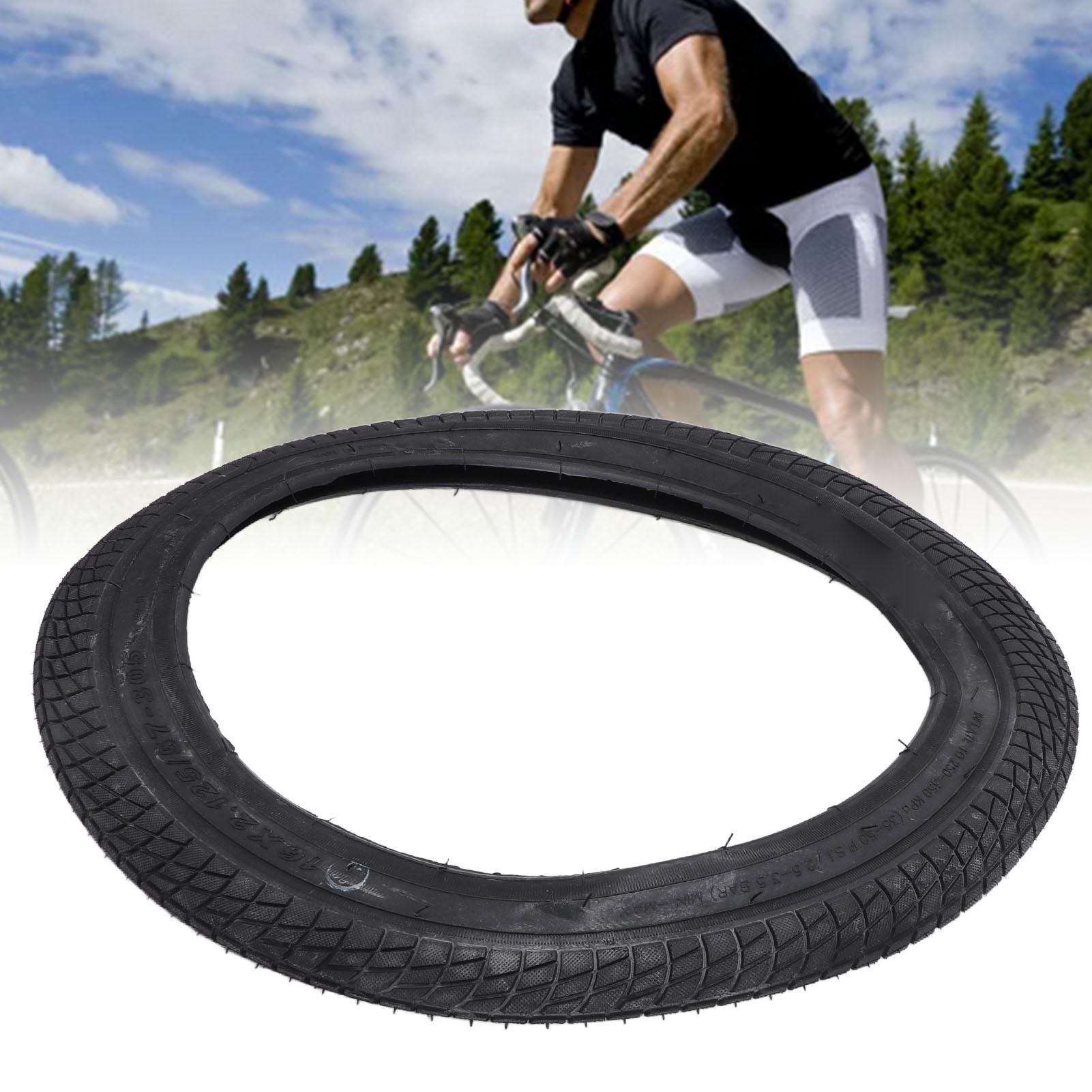 16 X 2.125/57305 Bike Outer Tire Rubber Enhance Traction Folding Bike Replacement Outer Tire Superb Grip
16 X 2.125/57305 Bike Outer Tire Rubber Enhance Traction Folding Bike Replacement Outer Tire Superb Grip
