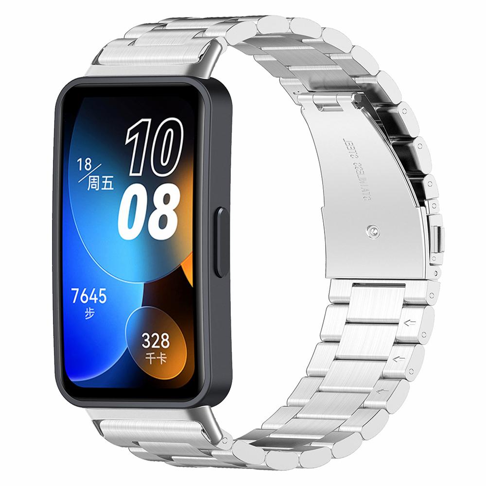 Watch Strap For Huawei Band 8/Band 8 NFC/Band 9/Band 9 NFC 3-Bead Stainless Steel Replacement Smartwatch Band Silver
Watch Strap For Huawei Band 8/Band 8 NFC/Band 9/Band 9 NFC 3-Bead Stainless Steel Replacement Smartwatch Band Silver