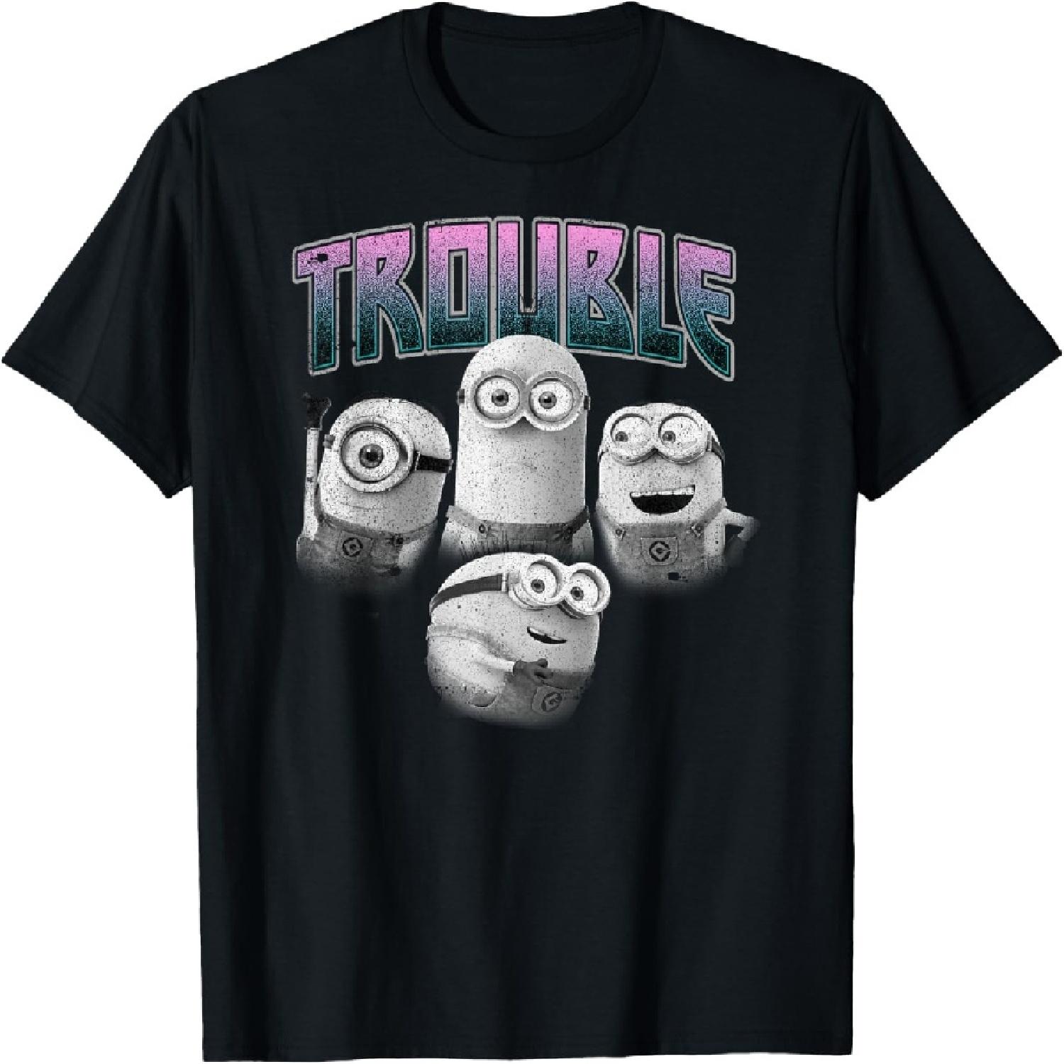 Despicable Me Minions Group Trouble Makers Graphic T-Shirt T-Shirt XXXXXL різнокольоровий
Despicable Me Minions Group Trouble Makers Graphic T-Shirt T-Shirt XXXXXL різнокольоровий