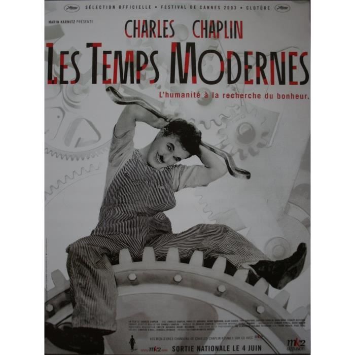 LES TEMPS MODERNES Affiche Cinema Originale Roulée Petit format 53x40cm Movie Poster Ressortie 1990
LES TEMPS MODERNES Affiche Cinema Originale Roulée Petit format 53x40cm Movie Poster Ressortie 1990