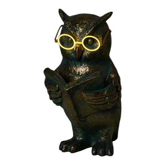 Reading Animal Figurine Retro Owl Rabbit Raccoon Reading Book Statue with Glow in The Dark Glasses for Bookshelf Desktop Home Decor
Reading Animal Figurine Retro Owl Rabbit Raccoon Reading Book Statue with Glow in The Dark Glasses for Bookshelf Desktop Home Decor