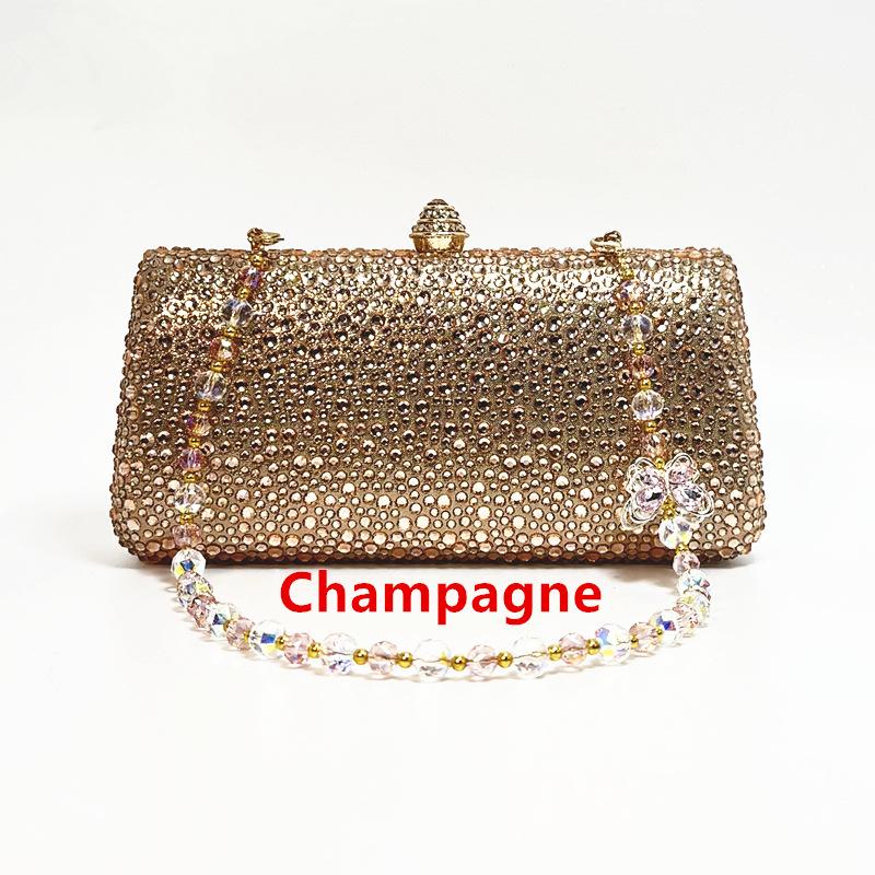 Luxury Ladies Clutch Evening Bag Crystal Rhinestone Butterfly Bag Chain Wedding Party Golden Wallet Christmas Gift Shiny Handbag
Luxury Ladies Clutch Evening Bag Crystal Rhinestone Butterfly Bag Chain Wedding Party Golden Wallet Christmas Gift Shiny Handbag