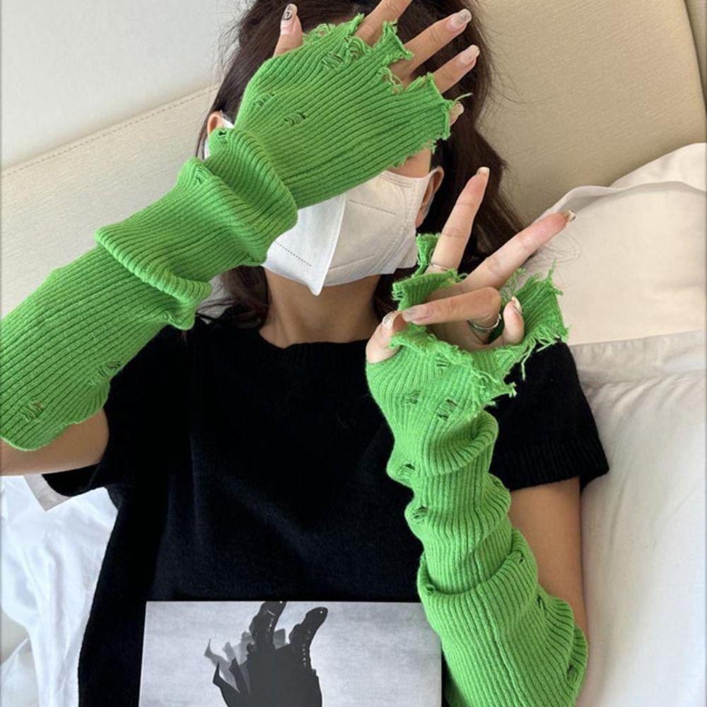 Harajuku Dopamine Color Arm Warmers Hole Sweet Fingerless Gloves Casual Knitted Warm Sleeves JK чёрный
Harajuku Dopamine Color Arm Warmers Hole Sweet Fingerless Gloves Casual Knitted Warm Sleeves JK чёрный