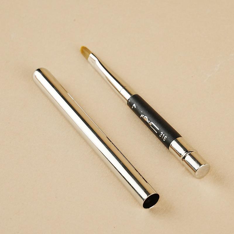M Series 316 Multi-Purpose Portable Makeup Brush - Fiber Hair, Copper Tube: Suitable for Lip, Concealer, Eyeliner
M Series 316 Multi-Purpose Portable Makeup Brush - Fiber Hair, Copper Tube: Suitable for Lip, Concealer, Eyeliner