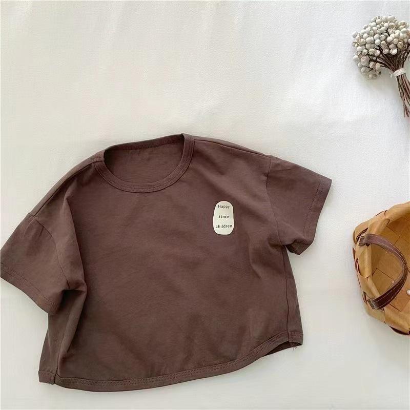 100% Cotton Boys Short Sleeve Casual Korean Style T-shirt – Stylish and Versatile Summer Top for Kids 140 for height 125-135CM
100% Cotton Boys Short Sleeve Casual Korean Style T-shirt – Stylish and Versatile Summer Top for Kids 140 for height 125-135CM