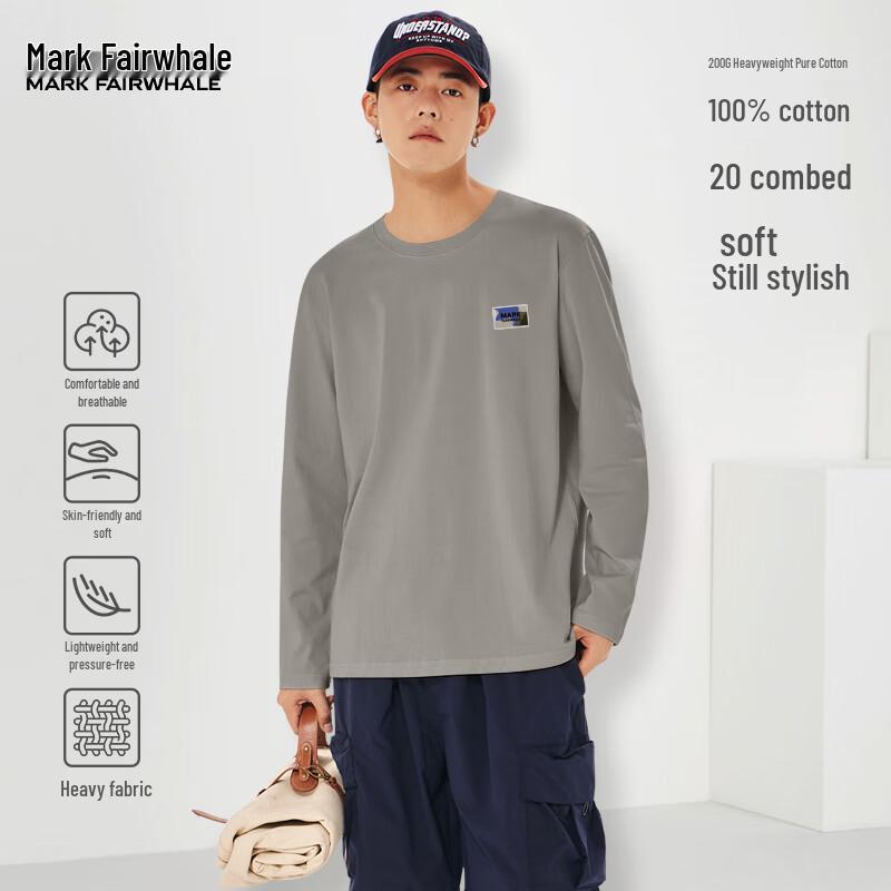 Mark Fairwhale Men s Cotton Long Sleeve T-Shirt 2XL
Mark Fairwhale Men s Cotton Long Sleeve T-Shirt 2XL