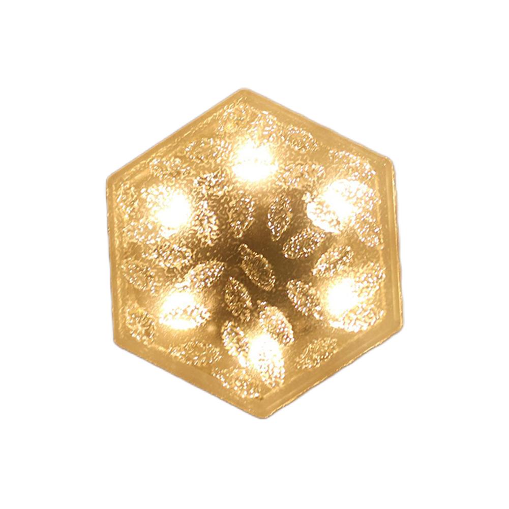 1pc Solar Garden Lamp Hexagonal Ice Brick Garden Imitation Glass Floor Tile Lamp Garden Decoration Lighting Tools Accessories теплим білим кольором
1pc Solar Garden Lamp Hexagonal Ice Brick Garden Imitation Glass Floor Tile Lamp Garden Decoration Lighting Tools Accessories теплим білим кольором
