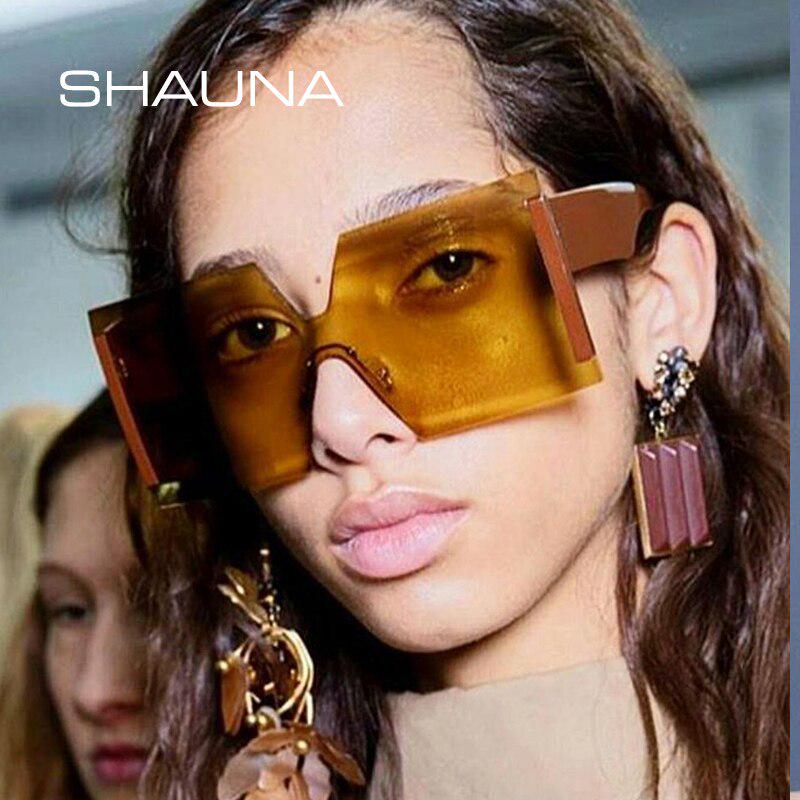 SHAUNA большие женские квадратные солнцезащитные очки в полуоправе, модные мужские солнцезащитные очки с градиентом UV400
SHAUNA большие женские квадратные солнцезащитные очки в полуоправе, модные мужские солнцезащитные очки с градиентом UV400
