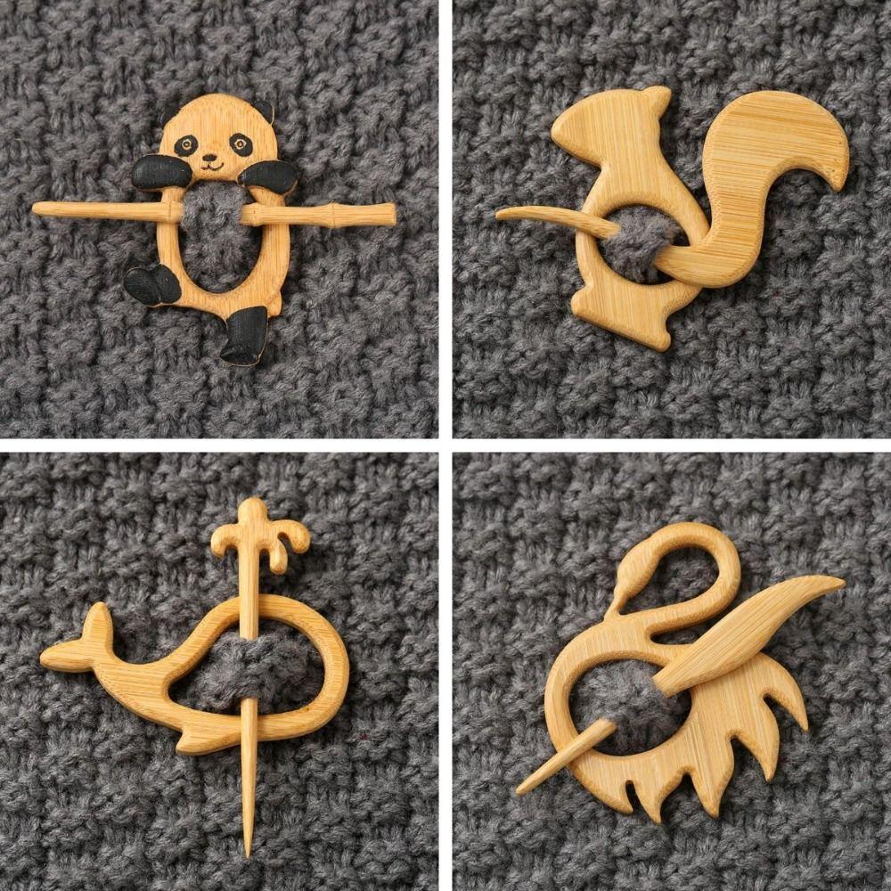 Cute Wooden Animal Brooch Pin Retro Panda Sweater Buckle Fashion Cartoon Sweater Clips Girls Squirrel
Cute Wooden Animal Brooch Pin Retro Panda Sweater Buckle Fashion Cartoon Sweater Clips Girls Squirrel