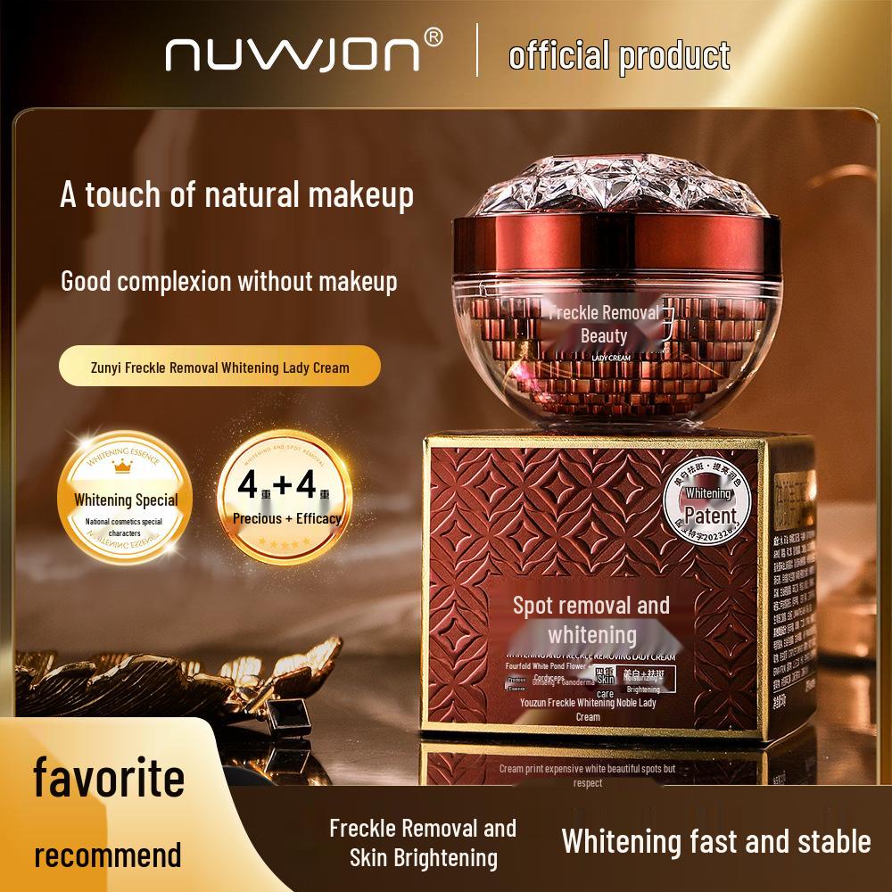 Youzun Freckle Removal & Whitening Cream - Hydrating & Brightening Nude Makeup, 50g
Youzun Freckle Removal & Whitening Cream - Hydrating & Brightening Nude Makeup, 50g