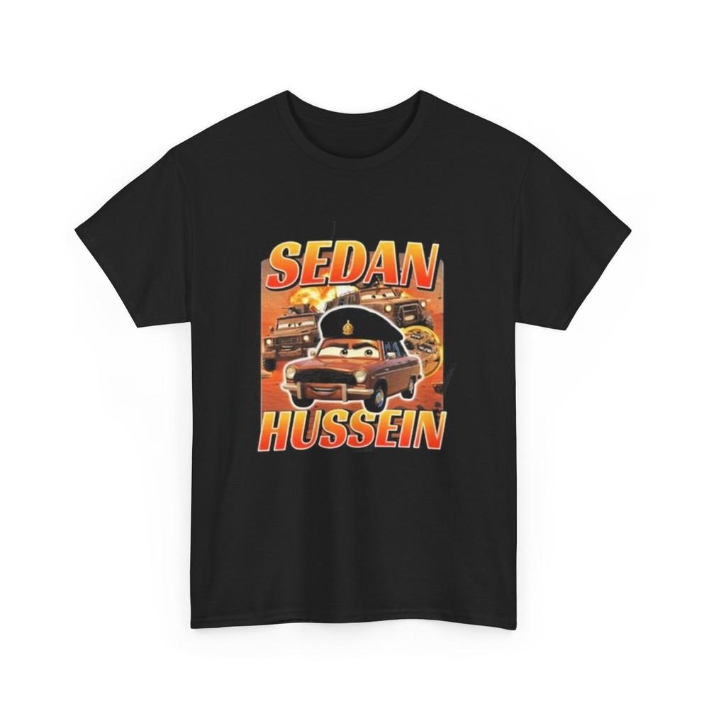 Sedan Hussein T-Shirt, Graphic Tee, Unisex Clothing, Unique Design Shirt, Gift XL
Sedan Hussein T-Shirt, Graphic Tee, Unisex Clothing, Unique Design Shirt, Gift XL