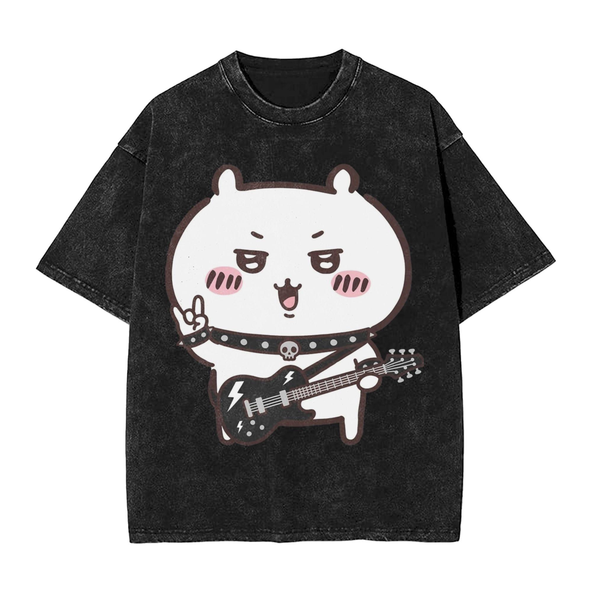 Washed T Shirt Chiikawas rock band member Hip Hop TShirts Oversize Streetwear Short Sleeve Printed Tops Tees for Unisex Women S
Washed T Shirt Chiikawas rock band member Hip Hop TShirts Oversize Streetwear Short Sleeve Printed Tops Tees for Unisex Women S