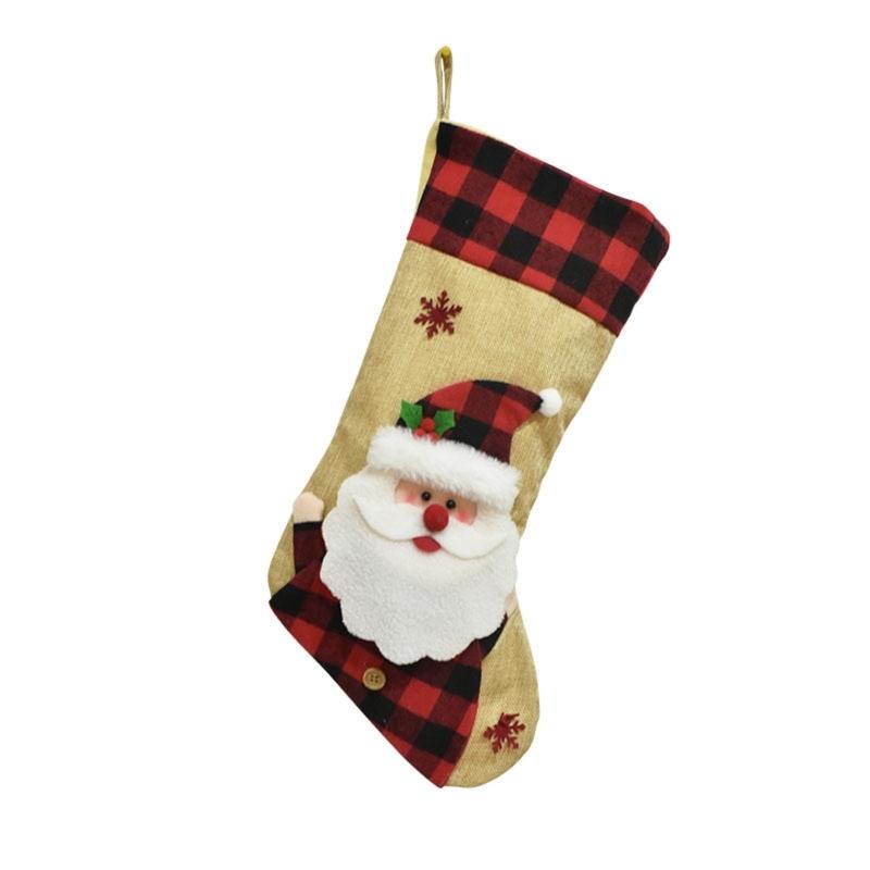 Christmas Stocking Gift Bag With 3D Embossed Design Spacious Interior For Festival Decorations And Family Photos
Christmas Stocking Gift Bag With 3D Embossed Design Spacious Interior For Festival Decorations And Family Photos