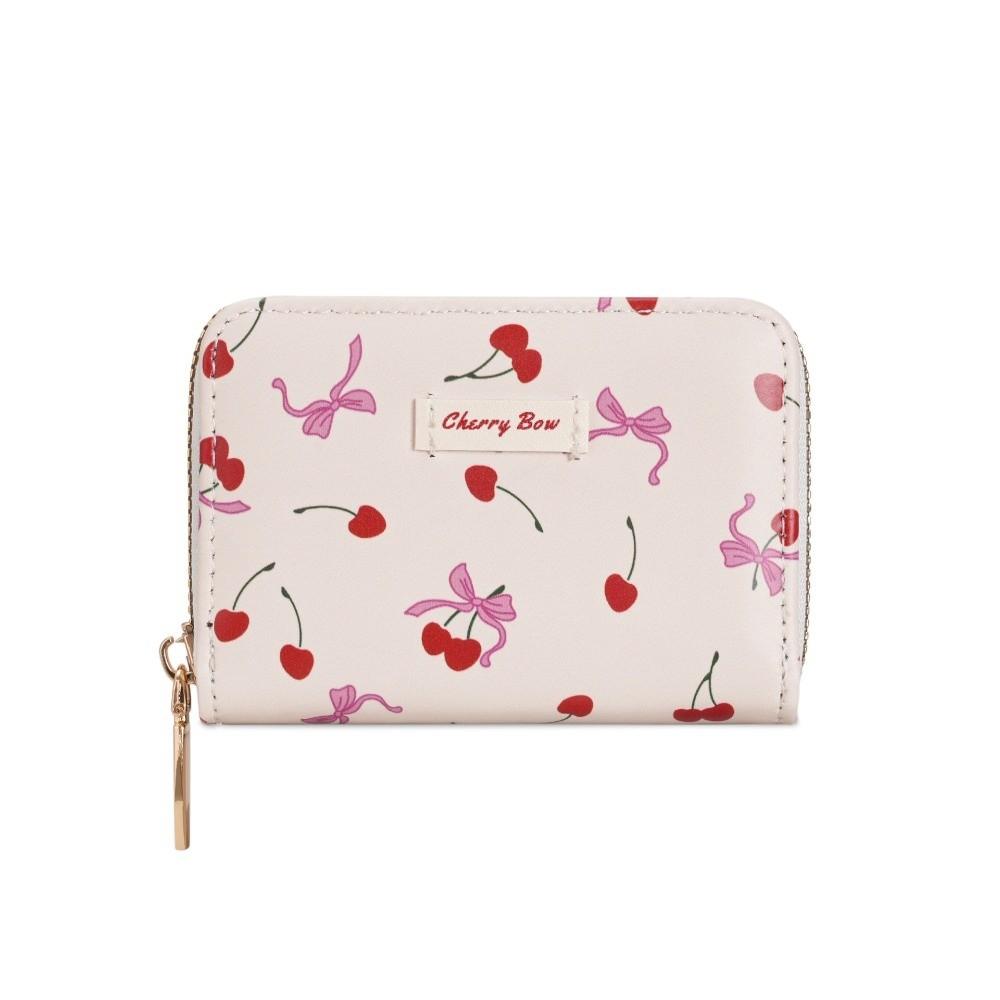 Fashion Cherry Short Wallet Bowknot PU Leather Cherry Bow Card Bag Large Capacity Lightweight Card Bags women бежевий
Fashion Cherry Short Wallet Bowknot PU Leather Cherry Bow Card Bag Large Capacity Lightweight Card Bags women бежевий