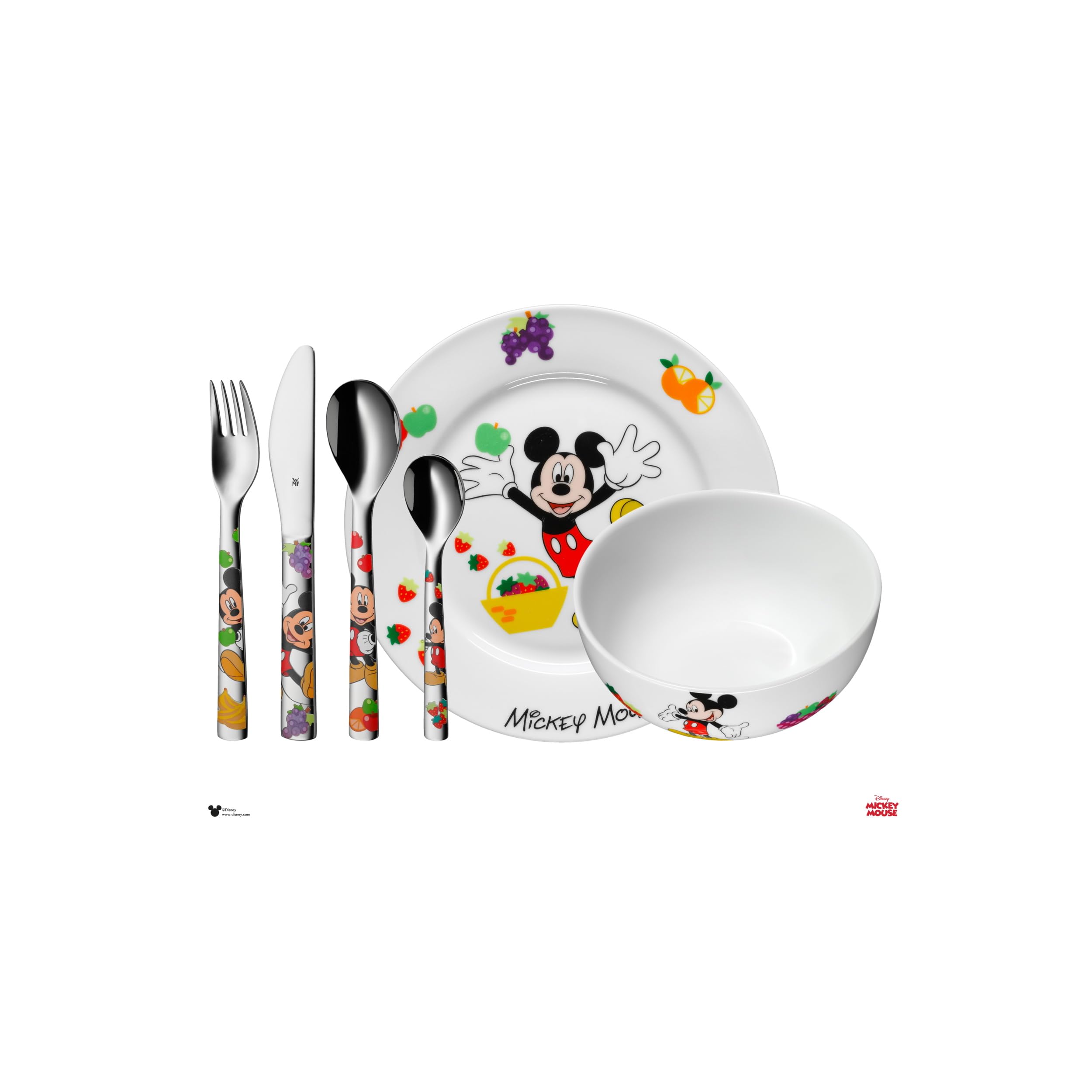 WMF Набір столових приборів Disney Мишеня Міккі на 6 осіб W1282959964
WMF Набір столових приборів Disney Мишеня Міккі на 6 осіб W1282959964