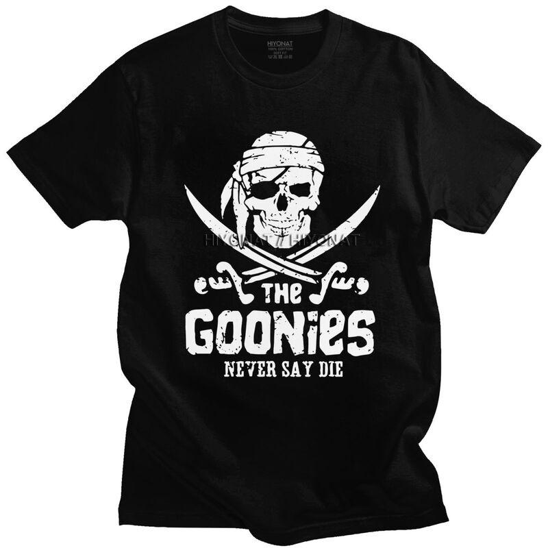 Handsome The Goonies Skull Pirates T Shirt Men Short Sleeve 100% Cotton T-shirt Graphic Movie Film Tee Streetwear Tshirts XS чорний
Handsome The Goonies Skull Pirates T Shirt Men Short Sleeve 100% Cotton T-shirt Graphic Movie Film Tee Streetwear Tshirts XS чорний