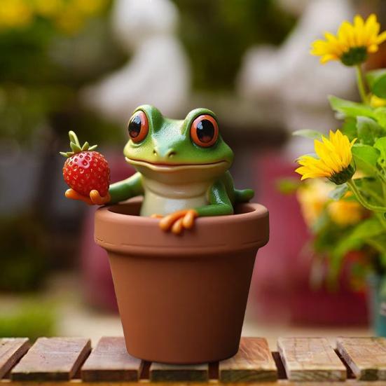 Yousheng Cartoon Frog Figurine Coffee Beer Grumpy Gardener Sun Queen Frog Resin Statue Sculpture Home Office Indoor Outdoor Garden Decoration Ornament One Size C
Yousheng Cartoon Frog Figurine Coffee Beer Grumpy Gardener Sun Queen Frog Resin Statue Sculpture Home Office Indoor Outdoor Garden Decoration Ornament One Size C