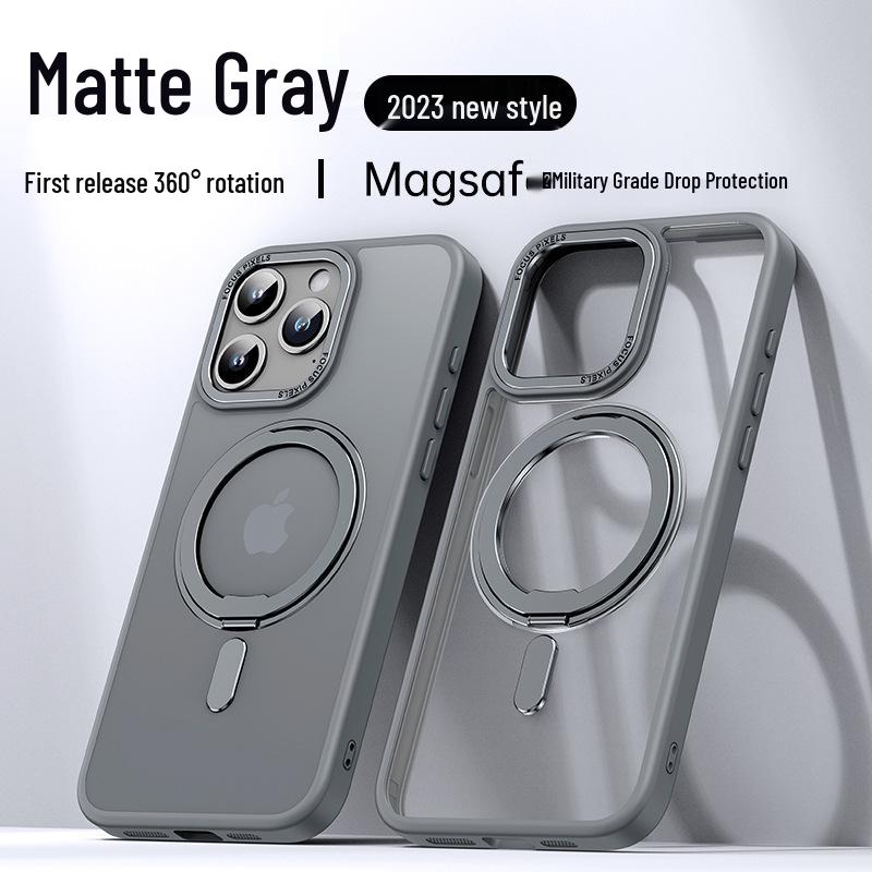 Magnetic Transparent Hinge Case with Rotating Stand for iPhone 17 Pro Max iPhone 16 серый
Magnetic Transparent Hinge Case with Rotating Stand for iPhone 17 Pro Max iPhone 16 серый