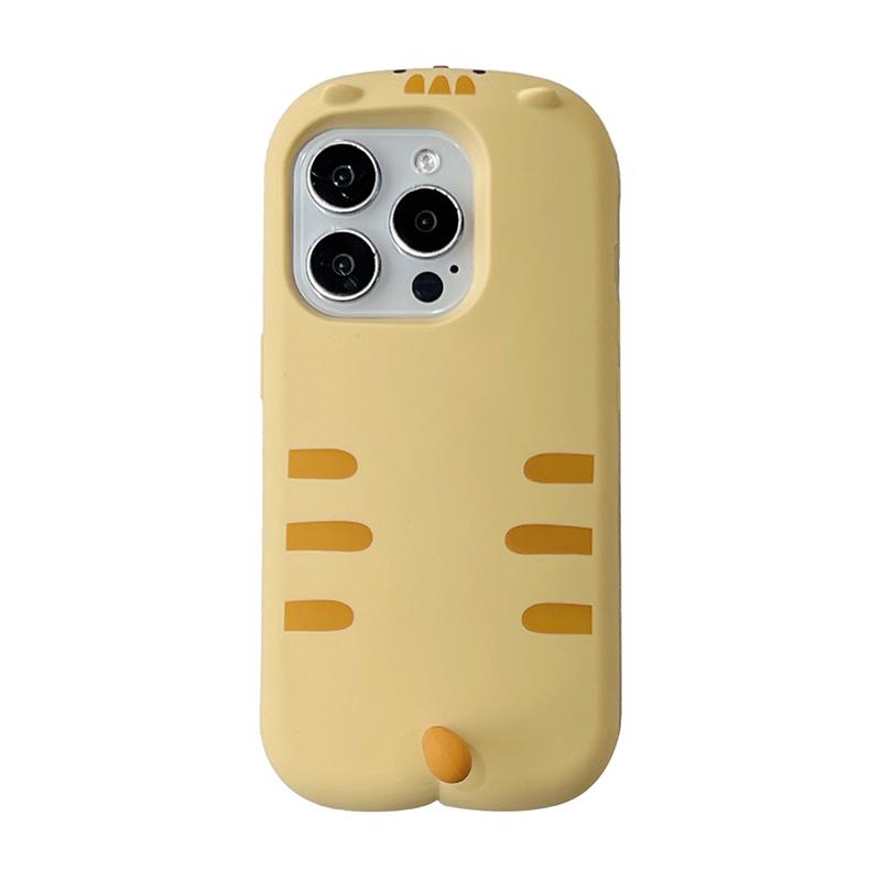 Sweet Cute 3D Cat Tail Yellow Silicone Phone Case For iPhone 16 17 Pro Max 13 15 14 Plus Soft Shockproof Back Cover Shell iPhone17 Pro
Sweet Cute 3D Cat Tail Yellow Silicone Phone Case For iPhone 16 17 Pro Max 13 15 14 Plus Soft Shockproof Back Cover Shell iPhone17 Pro