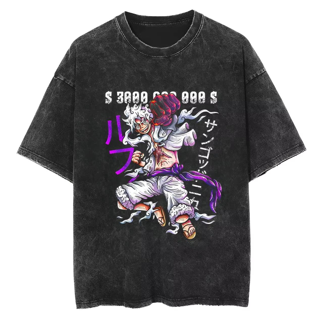 One Piece T Shirt Luffy Gear Nika Men Acid Wash Anime Graphic Cotton Streetwear Billion Bounty Joy Boy Sun God Vintage Tee L
One Piece T Shirt Luffy Gear Nika Men Acid Wash Anime Graphic Cotton Streetwear Billion Bounty Joy Boy Sun God Vintage Tee L