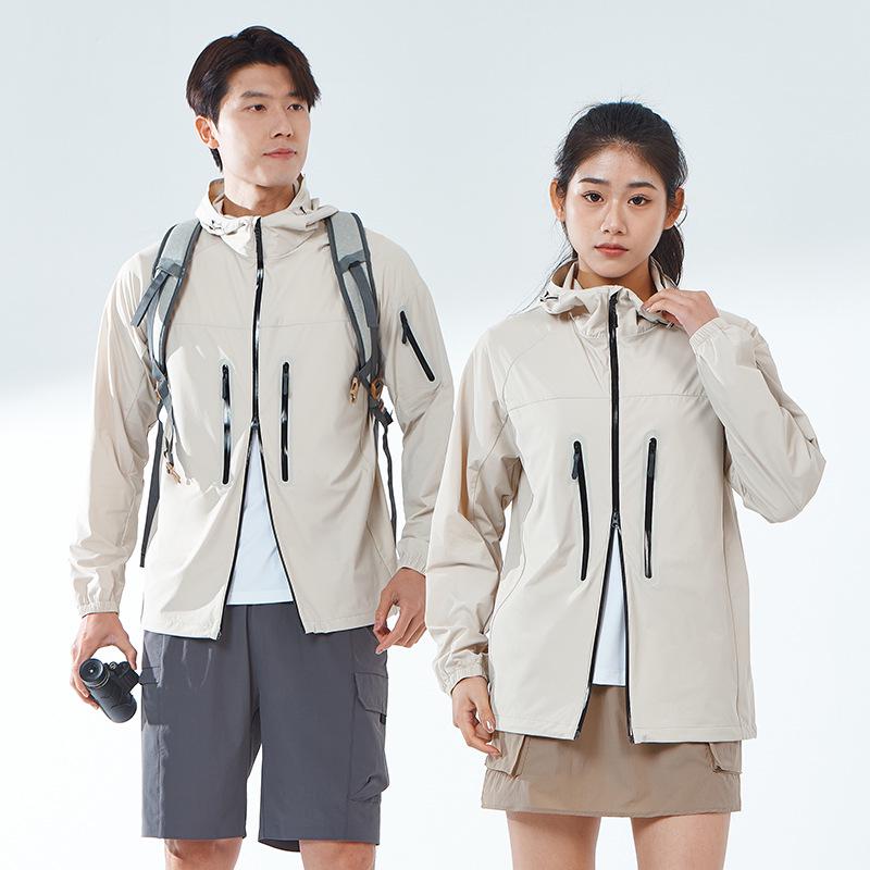 Trendy Waterproof Hooded Jacket: Lightweight Summer Sunscreen & Fishing Coat for Women & Men 2X-Large
Trendy Waterproof Hooded Jacket: Lightweight Summer Sunscreen & Fishing Coat for Women & Men 2X-Large