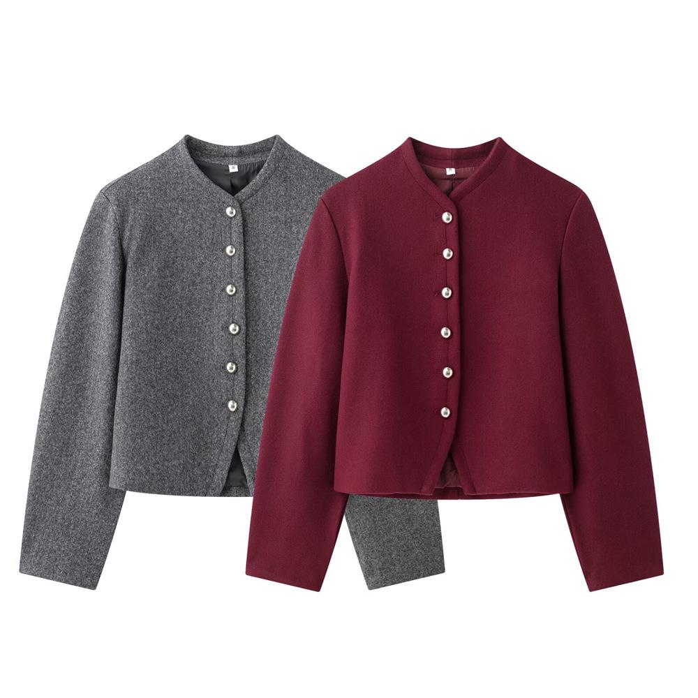 2025 Spring Women s Commuter Solid Color Knit Jacket: Round Neck, Long Sleeve Medium темно-красного
2025 Spring Women s Commuter Solid Color Knit Jacket: Round Neck, Long Sleeve Medium темно-красного