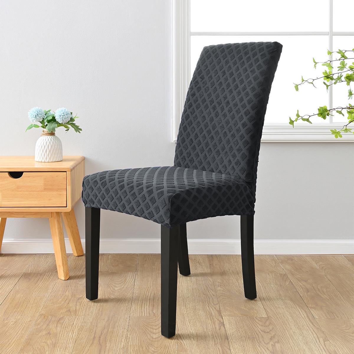 Diamond Pattern Thickened Stretch Jacquard Knitted Half-Wrap Chair Cover Large (45-50-50 cm)
Diamond Pattern Thickened Stretch Jacquard Knitted Half-Wrap Chair Cover Large (45-50-50 cm)