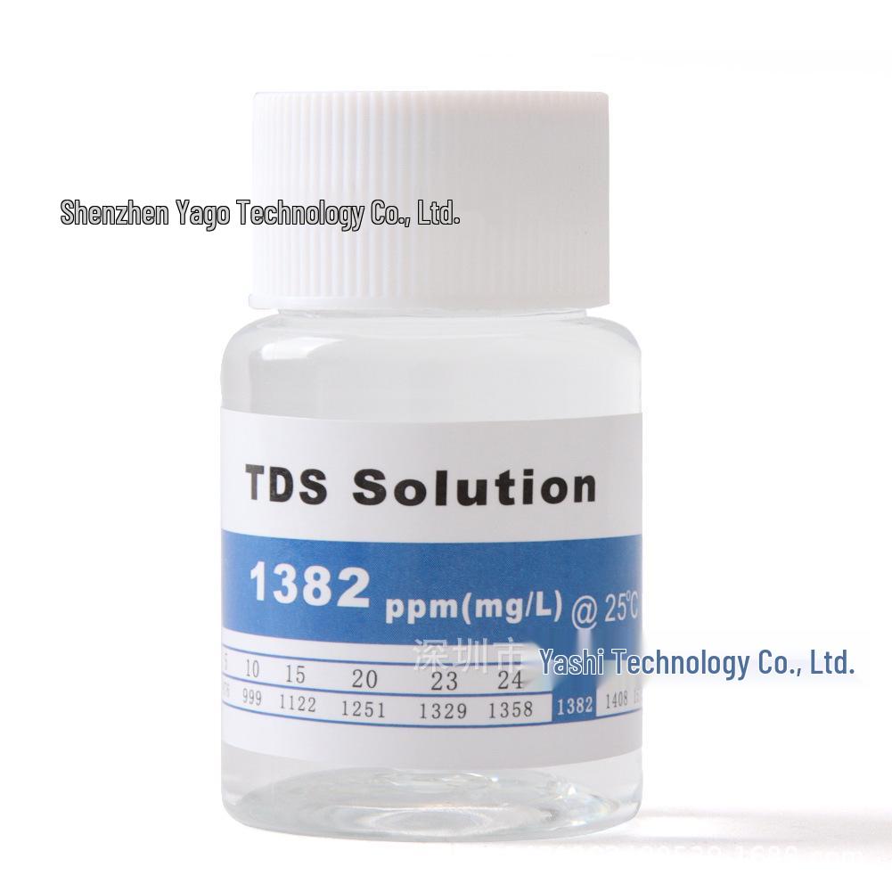 TDS 1382PPM Calibration Solution & 35PPT Conductivity, 1413/84/12.88 ORP 256mv Standard Solution 1413 us/cm Standard Solution
TDS 1382PPM Calibration Solution & 35PPT Conductivity, 1413/84/12.88 ORP 256mv Standard Solution 1413 us/cm Standard Solution