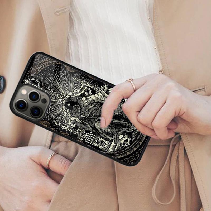The Hermit Tarot Card Grim Reaper Magnetic Phone Case For APPLE iPhone 17 Air 16 14 13 12 Pro Max 15 Plus Wireless MagSafe Cover iPhone 13mini
The Hermit Tarot Card Grim Reaper Magnetic Phone Case For APPLE iPhone 17 Air 16 14 13 12 Pro Max 15 Plus Wireless MagSafe Cover iPhone 13mini