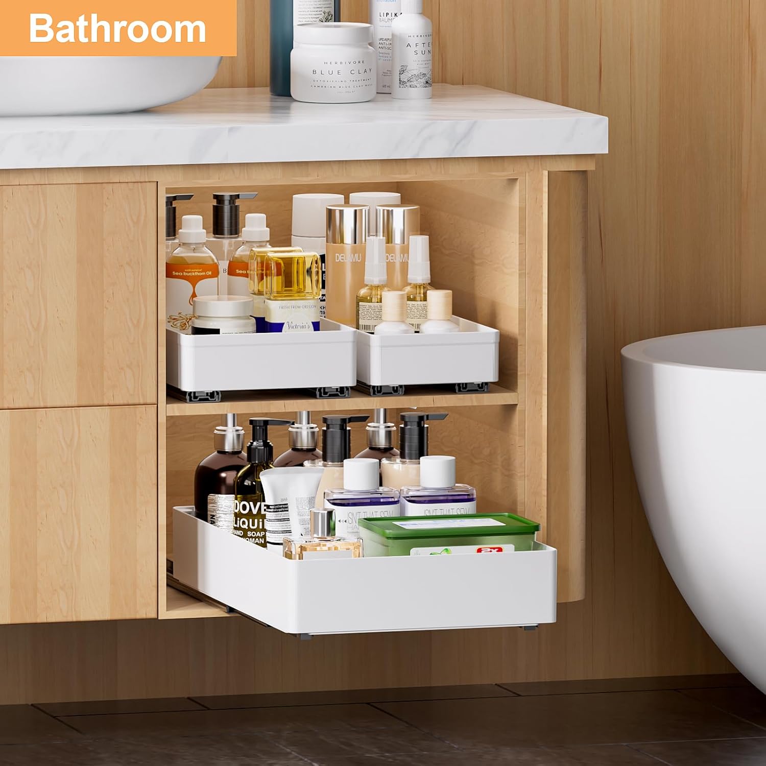 3Pcs/Set Metal Slide Track Spice Bowl Drawer Storage Rack Kitchen Cabinet Cupboard Organizer Type A
3Pcs/Set Metal Slide Track Spice Bowl Drawer Storage Rack Kitchen Cabinet Cupboard Organizer Type A