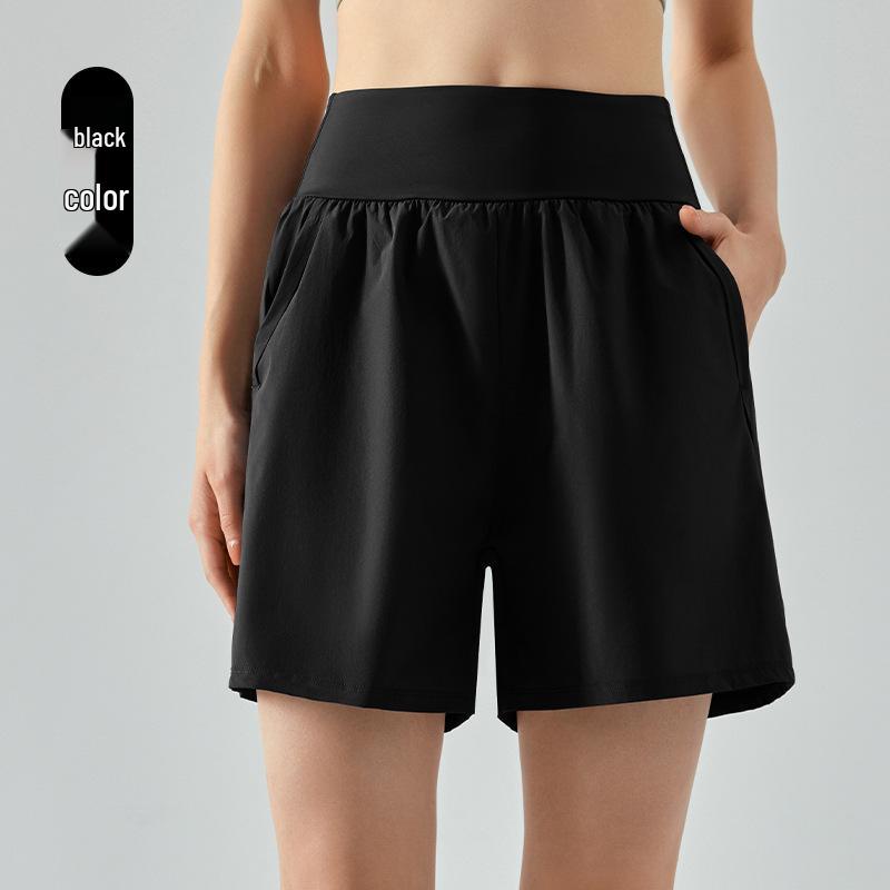 Женские шорты для йоги и бега с высокой талией и карманами - Свободный крой, Контроль живота, Длина до середины бедра XL
Женские шорты для йоги и бега с высокой талией и карманами - Свободный крой, Контроль живота, Длина до середины бедра XL
