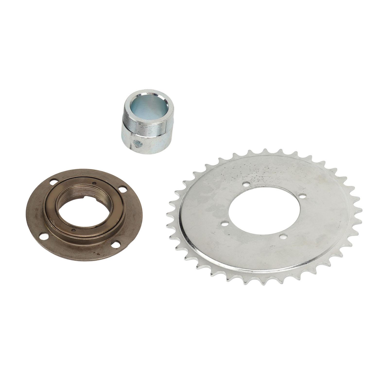 410 Sprocket Toothless Flywheel Kit with Silver Adapter Steel Light Weight Durable DIY Upgrade Accessory for Scooter Motorcycle
410 Sprocket Toothless Flywheel Kit with Silver Adapter Steel Light Weight Durable DIY Upgrade Accessory for Scooter Motorcycle