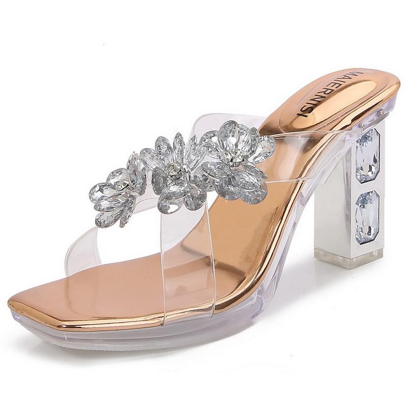 Lady Office Rhinestone High Thick Heel Slide Sandals Nightclub Party Banquet Wedding Transparent Platform Crystal Heel Sandals 35 шампанского
Lady Office Rhinestone High Thick Heel Slide Sandals Nightclub Party Banquet Wedding Transparent Platform Crystal Heel Sandals 35 шампанского