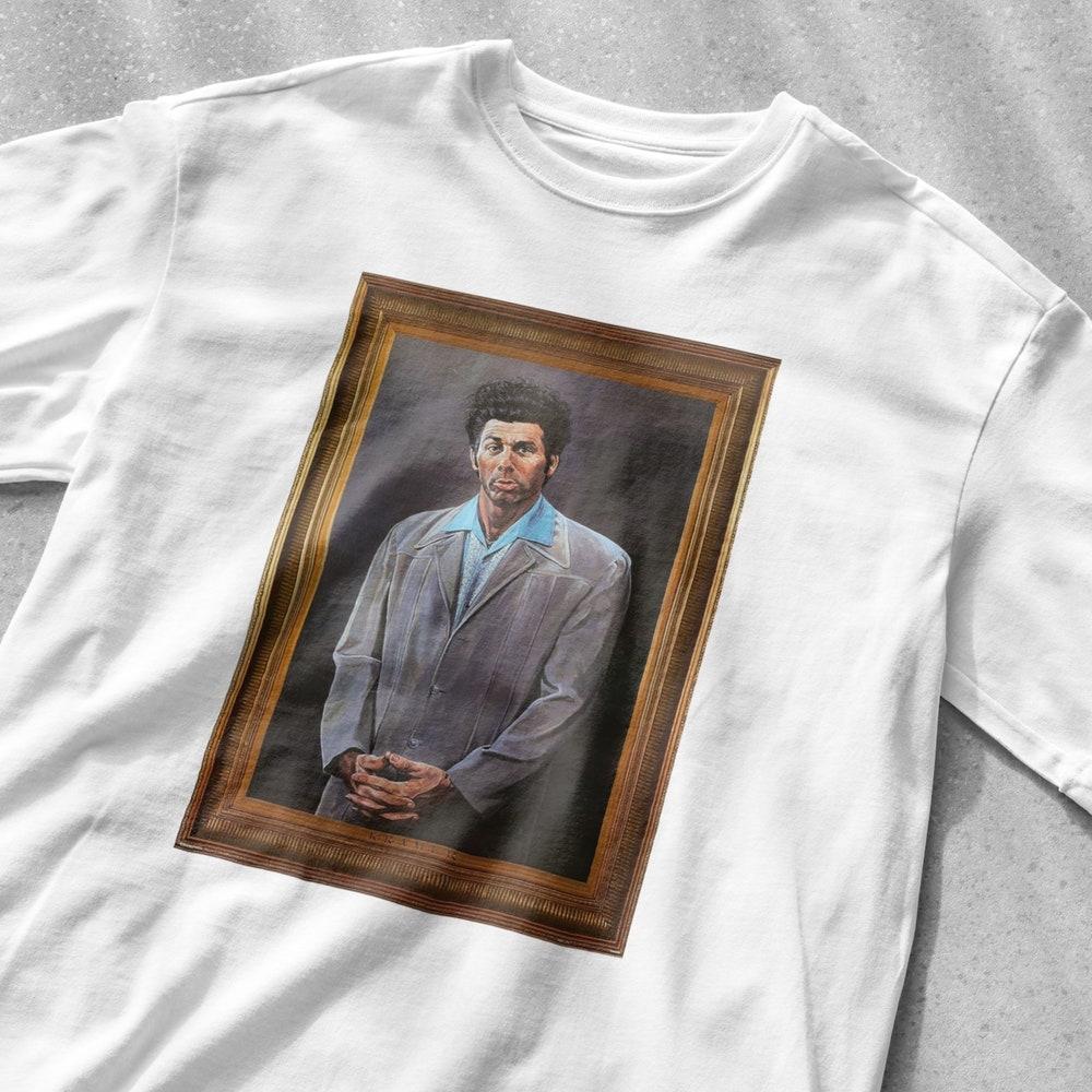Футболка из 100% хлопка плотностью 230 г/м2 Футболка The Kramer Футболка Cozmo Kramer Футболка Seinfeld Футболка The Kramer Painting Футболка с изображением телешоу Jerry Seinfeld George Costanza
Футболка из 100% хлопка плотностью 230 г/м2 Футболка The Kramer Футболка Cozmo Kramer Футболка Seinfeld Футболка The Kramer Painting Футболка с изображением телешоу Jerry Seinfeld George Costanza