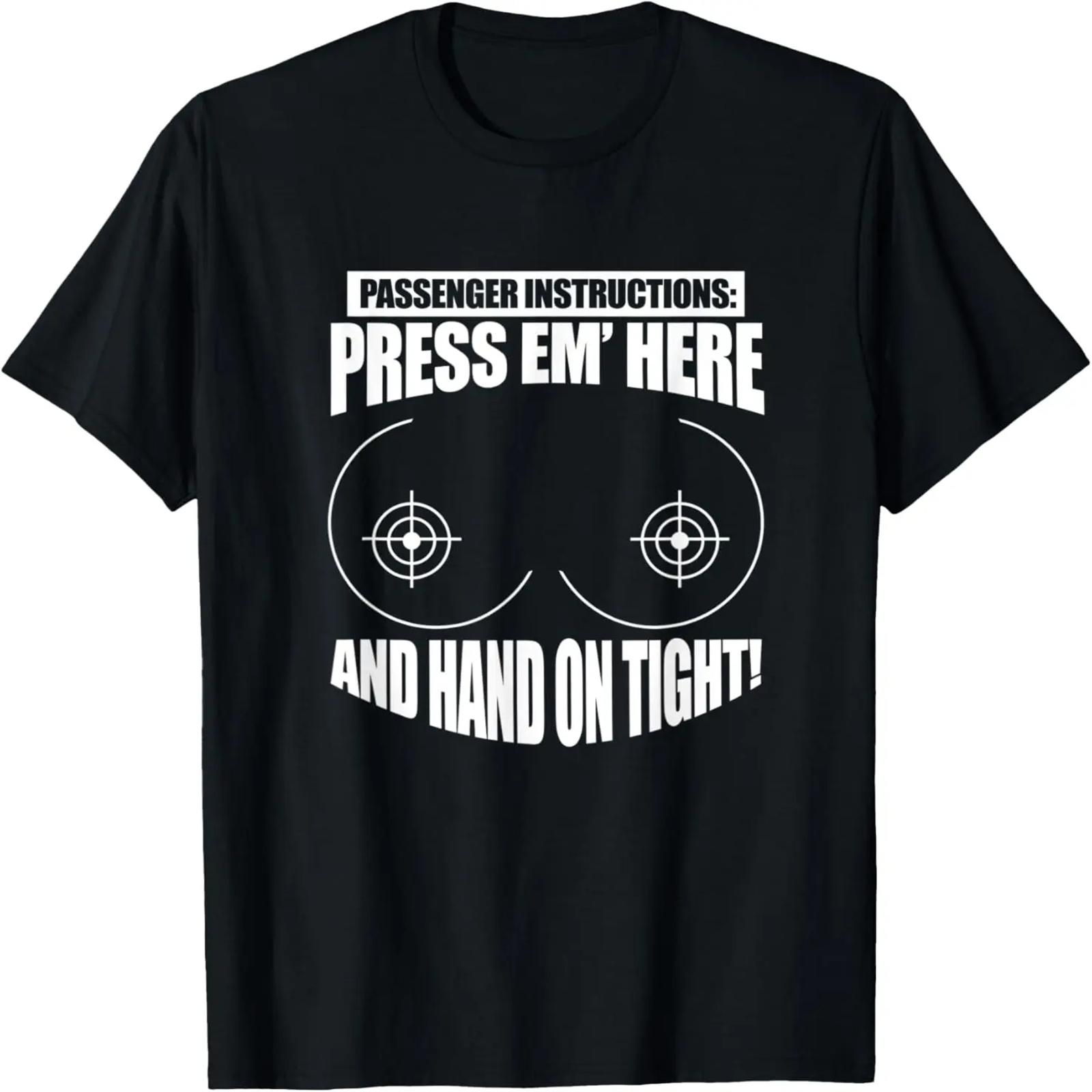 Passenger Instruction Press Em Here Funny Motorcycle T-Shirt XXXXXL різнокольоровий
Passenger Instruction Press Em Here Funny Motorcycle T-Shirt XXXXXL різнокольоровий