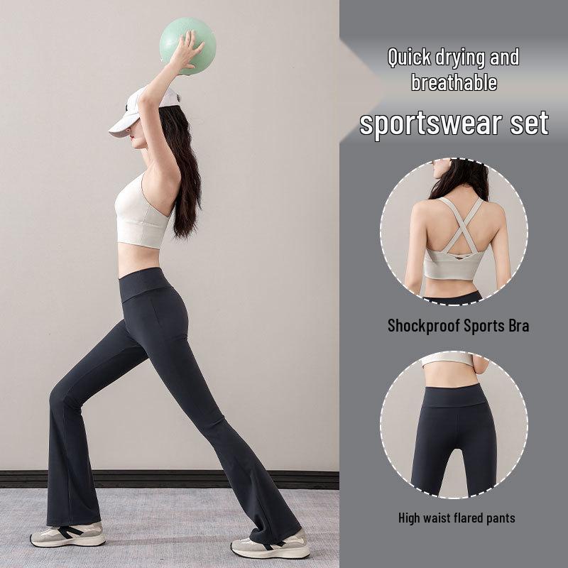 Women s Summer 2024 Yoga Set: High Waist Tummy Control Vest & Flare Pants M (Bust and Waist Reference)
Women s Summer 2024 Yoga Set: High Waist Tummy Control Vest & Flare Pants M (Bust and Waist Reference)