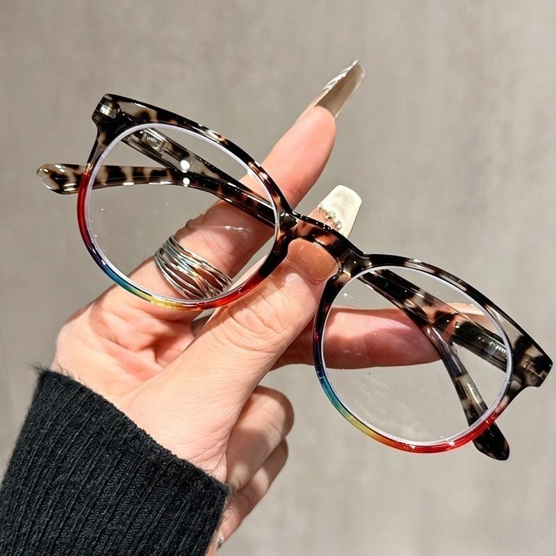 Fashionable Round-Frame Anti Blue Light Reading Glasses Comfortable Spring-Arm Presbyopia Eyewear Diopter +1.0 To +4.0 +4
Fashionable Round-Frame Anti Blue Light Reading Glasses Comfortable Spring-Arm Presbyopia Eyewear Diopter +1.0 To +4.0 +4