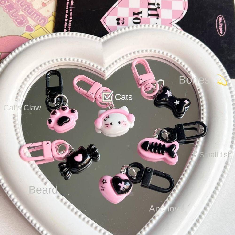 Cat Claw Key Ring Ornaments Backpack Charms Y2K Pendant Personality Cartoon Keychain Girls
Cat Claw Key Ring Ornaments Backpack Charms Y2K Pendant Personality Cartoon Keychain Girls